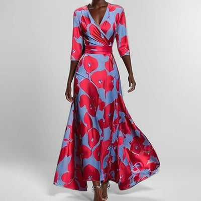 Summer_V-neck_Dress