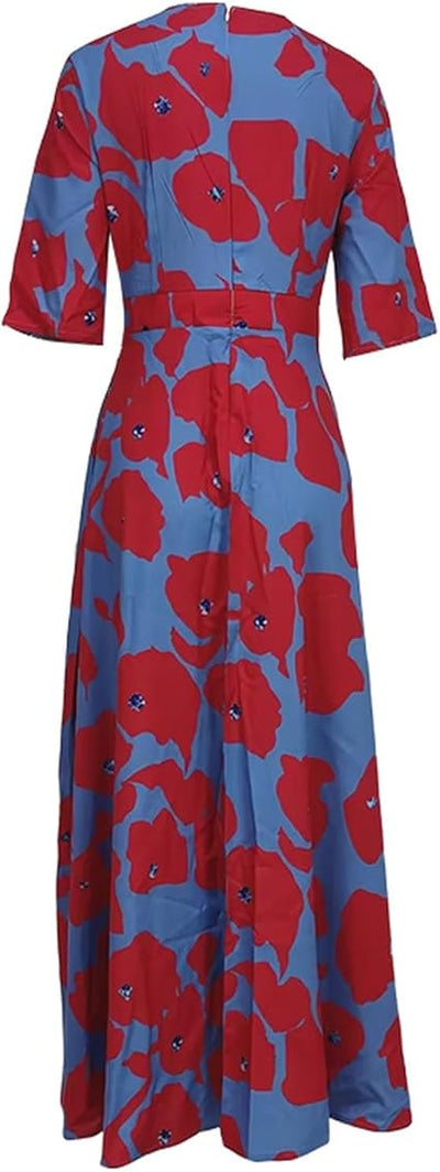 Summer_V-neck_Dress