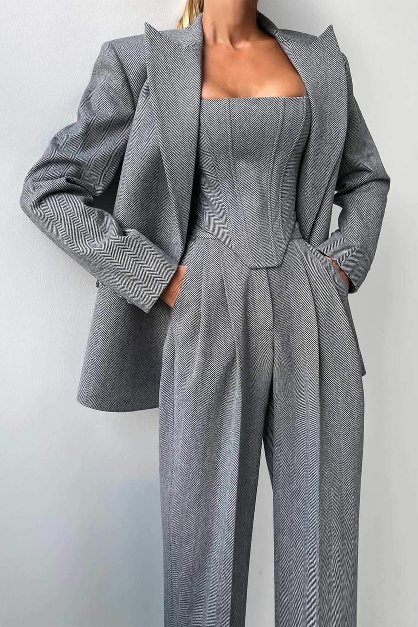 Tailored Three-Piece Set