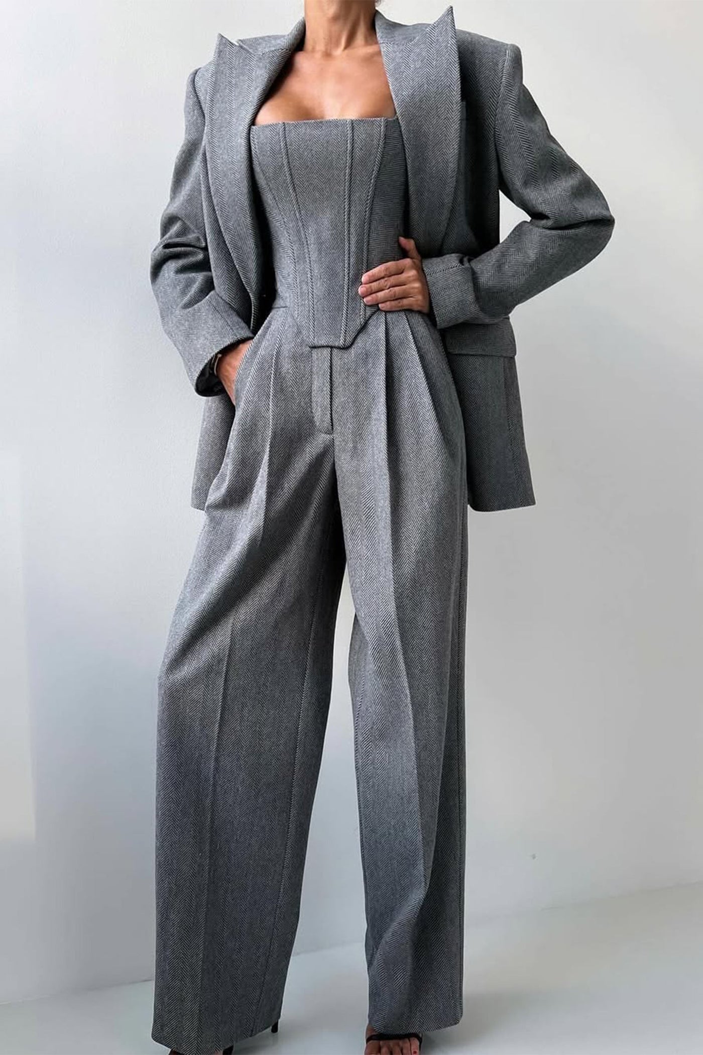 Tailored Three-Piece Set