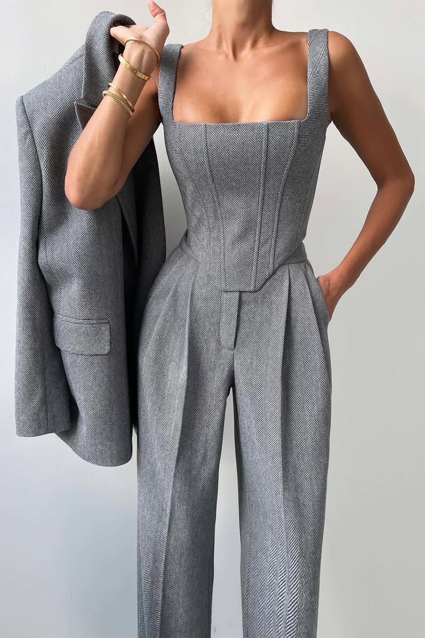 Tailored Three-Piece Set