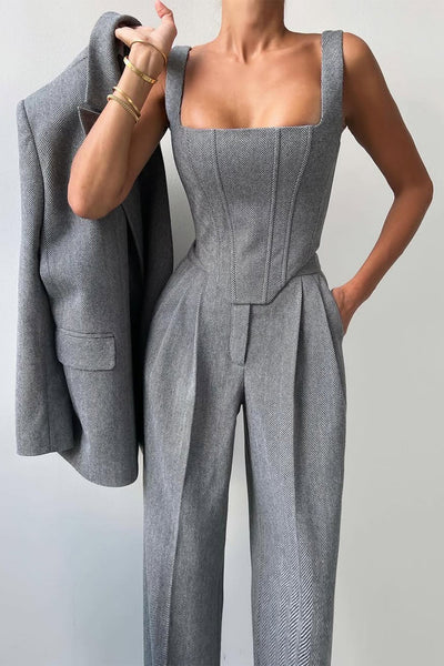 Tailored Three-Piece Set