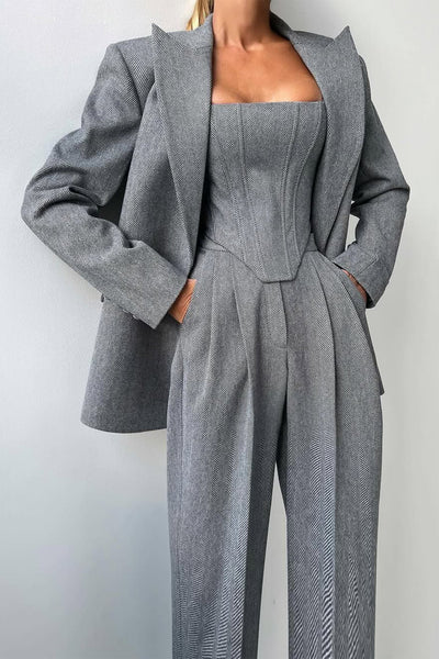 Tailored Three-Piece Set