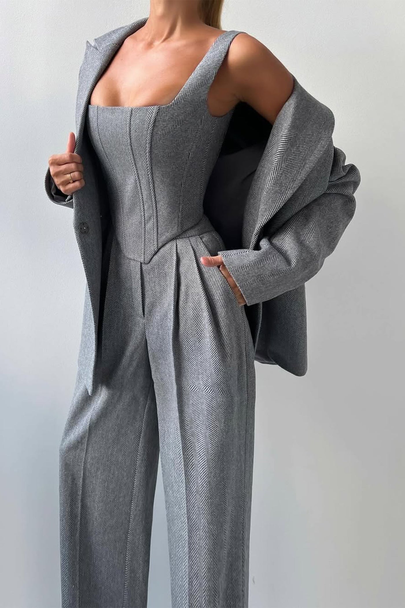 Tailored Three-Piece Set