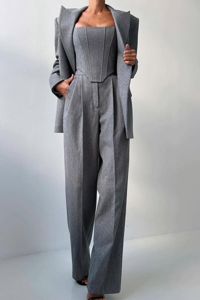 Tailored Three-Piece Set