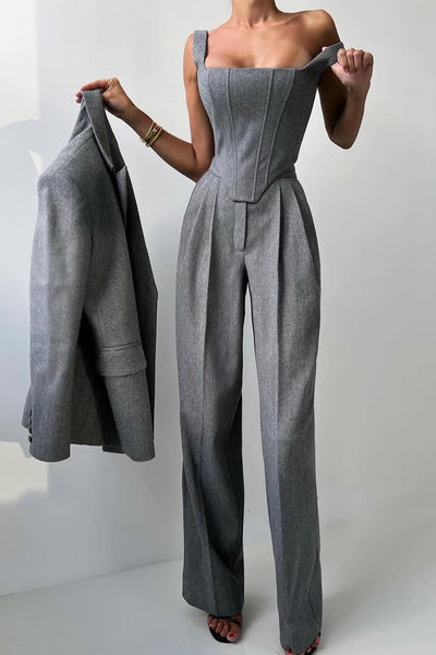 Tailored Three-Piece Set